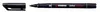 A black marker pen with its cap removed, shown on a white background. Produktbild-Vorschau