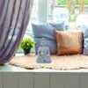 Relaxdays 10025658_940, Šedá, Poly pryskyřice, Buddha, 1 Náhled obrázku produktu 2