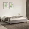 vidaXL Cadre de lit sans matelas gris clair 180x200 cm Voir les images du produit 2