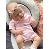 48 cm noworodek, reborn, Loulou, śpiąca, realistyczna skóra Podgląd zdjęcia produktu 10