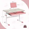 Dětský stůl 51-73 cm výškově nastavitelný studentský stůl Náhled obrázku produktu 3
