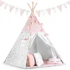Nukido 740022 Kindertent met guirlande en lichtjes - roze Productafbeelding-voorbeeld 24