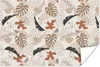 MuchoWow® Poster Sommer - Monstera - Braun 60x40 cm - Produktbild-Vorschau 1