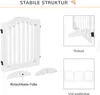 Prostorová zábrana PAWHUT D06-048V01WT - A Náhľad obrázku produktu 3