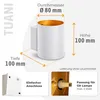 SSC-LUXon TUANI 2er Set Wandlampe Innen weiß gold - moderne Produktbild-Vorschau 4