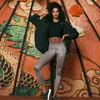 Urban Classics Ladies - Kunstleder Leggings asphalt - M Produktbild-Vorschau 7