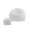 Sitzsack mit Fußhocker ideal für Wohnzimmer, Schlafzimmer Produktbild-Vorschau 3