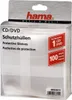 Hama CD/DVD Protective Sleeves, Pack of 100, 100 Disks, Produktbild-Vorschau 3