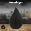 Urna Ace unica - 3 litri - forma a goccia - Urna in metallo Anteprima dell’immagine prodotto 5