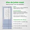 VerminBuster Vliegengordijn Magnetisch - Luxe Deurhor - 235 Productafbeelding-voorbeeld 2
