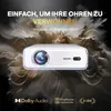 Smart Beamer Heimkino Projektor: Beamer 4K Unterstützt Full Produktbild-Vorschau 5