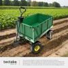 Chariot de jardin 550 kg - vert Voir les images du produit 4