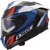 LS2 FF817 Challenger II Viper Helm, weiß/blau/rot, L Produktbild-Vorschau 7