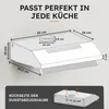 NEG Doppelmotor Dunstabzugshaube NEG15-DCSTS+ NextGen 395 Produktbild-Vorschau 8