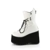 KERA-130 Damen Boots von DemoniaCult, Weiß  , EU 40, US 10 Produktbild-Vorschau 3