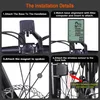 Fahrradcomputer, kabelloser Fahrradcomputer, wasserdichter Produktbild-Vorschau 10