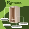 Repiterra® Hochterrarium Frontbelüftung Holzterrarium OSB Produktbild-Vorschau 2