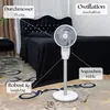 Zilan Standventilator leise mit Fernbedienung kraftvoller Produktbild-Vorschau 6