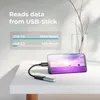 deleyCON USB-C auf USB-A Adapter Kabel USB 3.0 OTG, 17cm Produktbild-Vorschau 3
