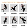 Mobiclinic Panca pesi pieghevole Multifunzione Supporta 120 Anteprima dell’immagine prodotto 3