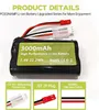 2x Li-Ion accu 7.4V 3000mAh 15C 2S met JST-2P connector + Productafbeelding-voorbeeld 3