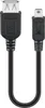 goobay USB 2.0 Hi-Speed Adapterkabel 0,2 m (Bulk) Anteprima dell’immagine prodotto 1