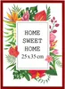 MG Design rám B4 25 x 35 cm - farba červená, z dreva, s Náhľad obrázku produktu 1