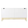 Flieks Kommode Wohnzimmerschrank Sideboard mit 4 Türen, Produktbild-Vorschau 7