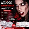 Weiße farbige Kontaktlinsen - Gruselige Tageslinsen für Produktbild-Vorschau 9