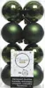 Weihnachtskugeln Kunststoff 4cm 16 Stück - Piniengrün Produktbild-Vorschau 4