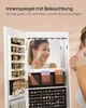 SONGMICS Schmuckschrank mit LED-Beleuchtung und Spiegel, Produktbild-Vorschau 11