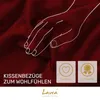 Lavea® 2er Set Kissenbezug 40x40 cm, 100% Baumwolle Jersey, Produktbild-Vorschau 5
