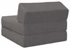 vidaXL Klappsofa Bett Hellgrau 60 x 70 x 41 cm Stoff Produktbild-Vorschau 5