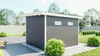 elephant WPC Gartenhaus Flachdach, Größe:M - 300 x 300 cm Produktbild-Vorschau 9