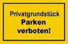 Verbotsschild Privatgrundstück Parken verboten Produktbild-Vorschau 2