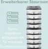 Schubladenbox A4 Ablagefächer Stapelbar Organizer Büro Produktbild-Vorschau 4