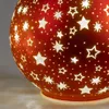 formano LED Deko Tropfen Sterne Rot 19 cm Glasleuchte + Produktbild-Vorschau 6