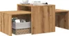 vidaXL Table basse Artisan-Chêne 100x48x40 cm Bois Voir les images du produit 2