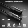 deleyCON 3,0m XLR Audio Mikrofonkabel 3-polig DMX, OFC Produktbild-Vorschau 3