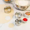 Vykrajovátka na sušenky a fondán, nerezová ocel, 3dílná Náhled obrázku produktu 3