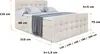 ALTDECOR Boxspringbett mit Matratze und Lattenrost  - BERO Produktbild-Vorschau 5