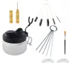 Airbrush Washing Tool Set Clean Pot Air Brush Pen Holder Voir les images du produit 1