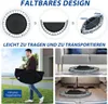 Mini trampoline pliable Ø101 cm avec poignée réglable en Voir les images du produit 4