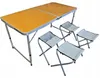 Ekspand | Set 4 Stühle - Tisch 120x60cm - Klappbar - Produktbild-Vorschau 2