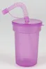 Gobelets Couvercle Paille Assortis Réutilisables, Colorés, Voir les images du produit 6