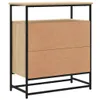 vidaXL Sideboard chêne Sonoma 69x35x80 cm bois composite Voir les images du produit 7