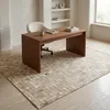 Teppich recyceltes Leder Schachbrett weiß 120x170 Produktbild-Vorschau 7