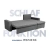 KomfortWelt24 Ecksofa mit Schlaffunktion und praktischem Produktbild-Vorschau 6