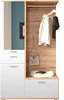 Garderobe ENTRA Kompaktgarderobe Spiegel Paneel Hochschrank Produktbild-Vorschau 4
