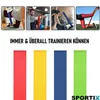 SPORTIX Widerstandsbänder Fitnessbänder Gymnastikbänder Produktbild-Vorschau 3